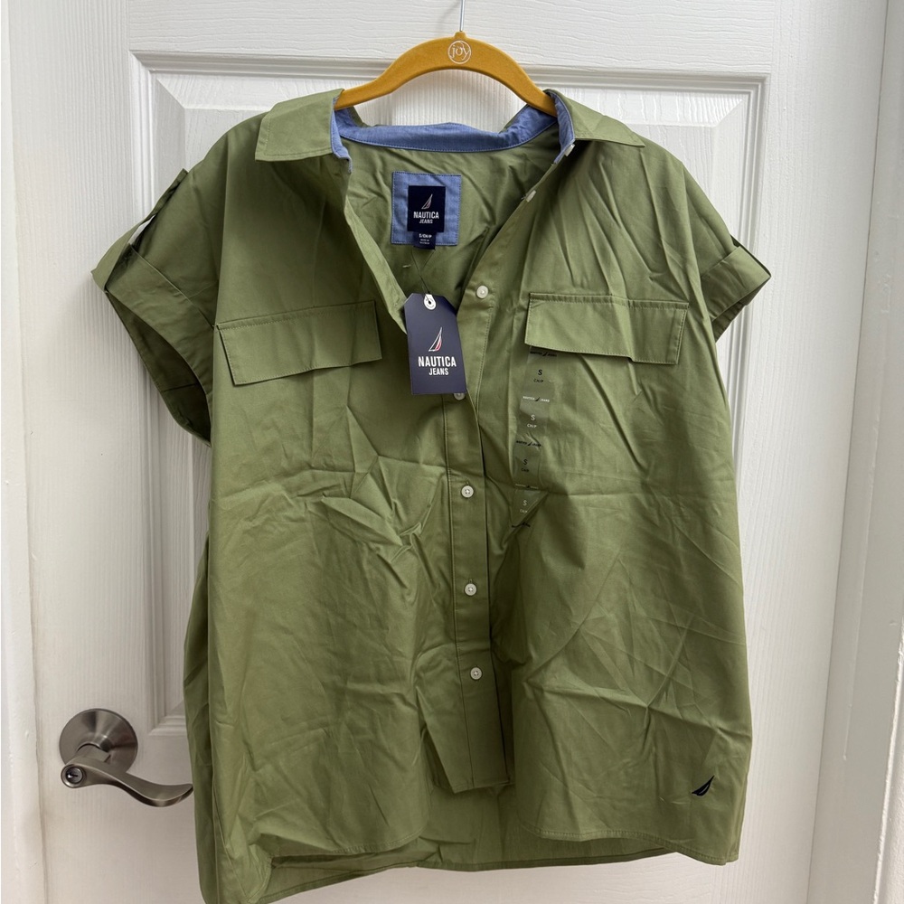 Nautica Olive Green Shirt